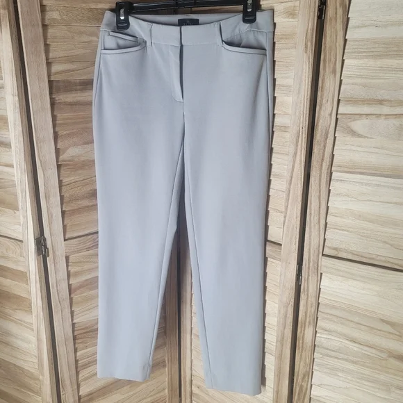slim fit dress slacks Ankle Length Slim Fit Dress Pants | Streets of Seoul